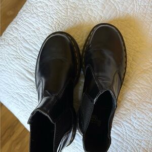 Dr. Martens Black Leather Chelsea Boots